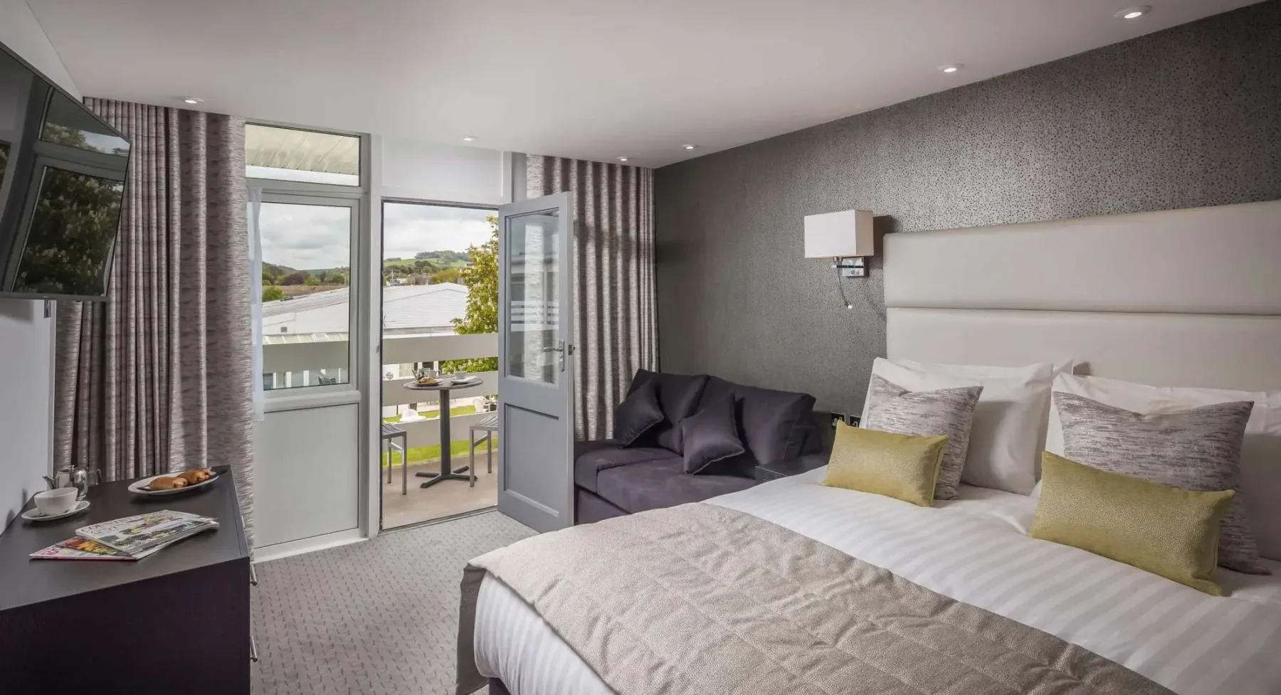 Pool-view room