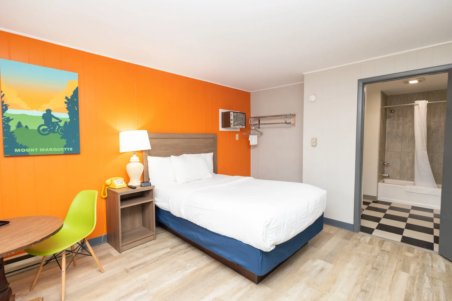 Exterior of a double room