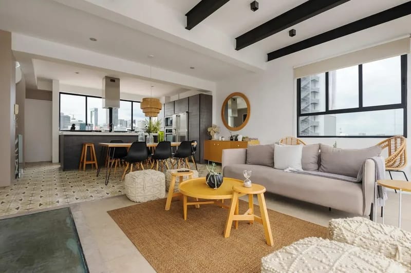 Iluminating 3BR Triplex in Roma Norte