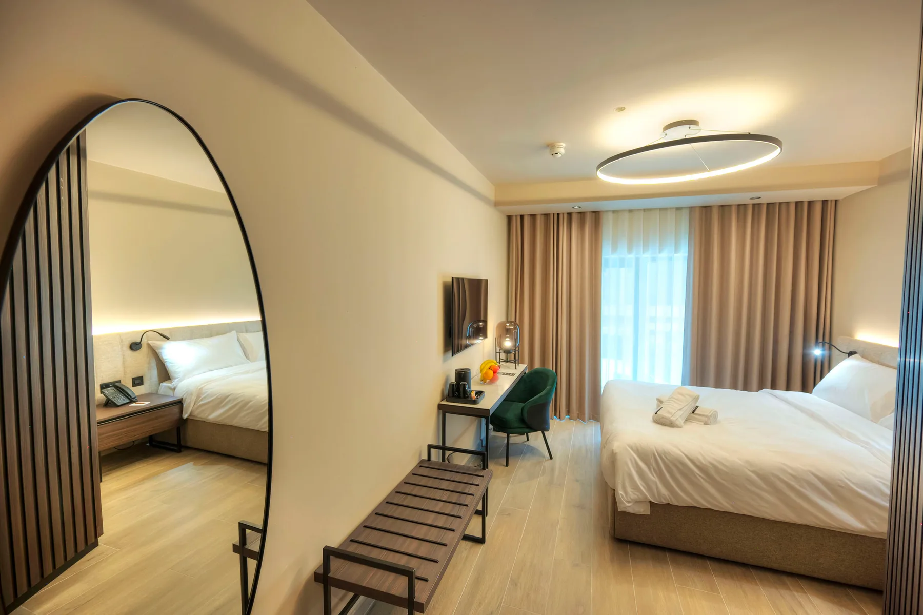 Hotel room or interior