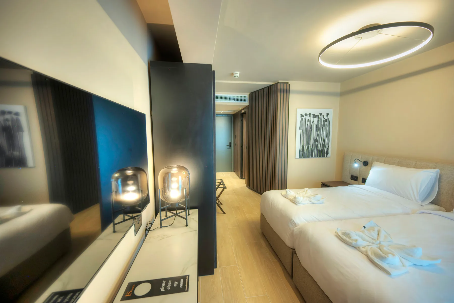 Hotel room or interior