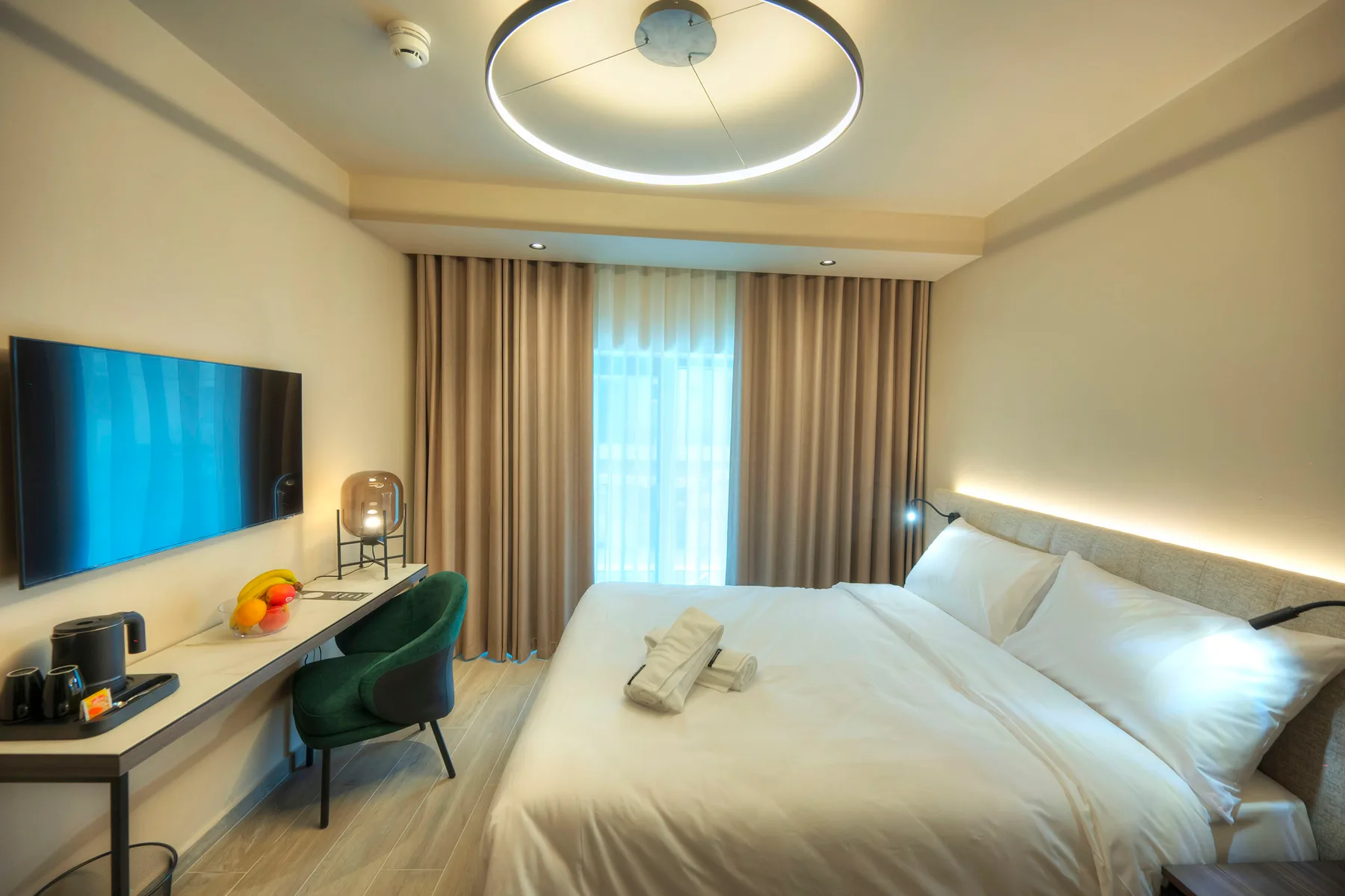 Hotel room or interior