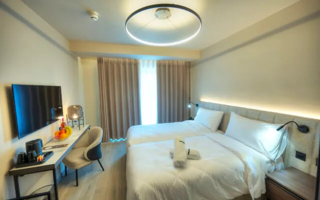 Economy room with balcony