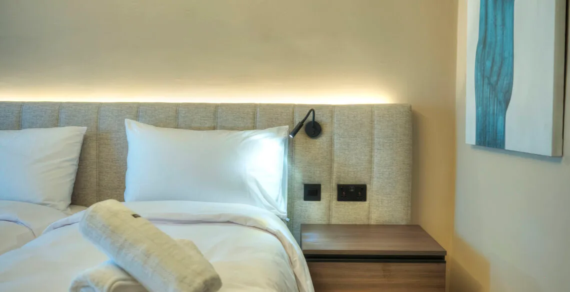 Economy room with balcony