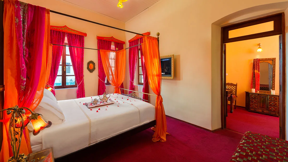 Zona de servicios del hotel