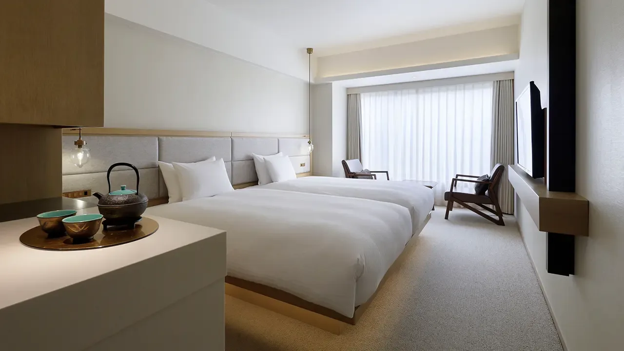 Habitación superior con dos camas individuales