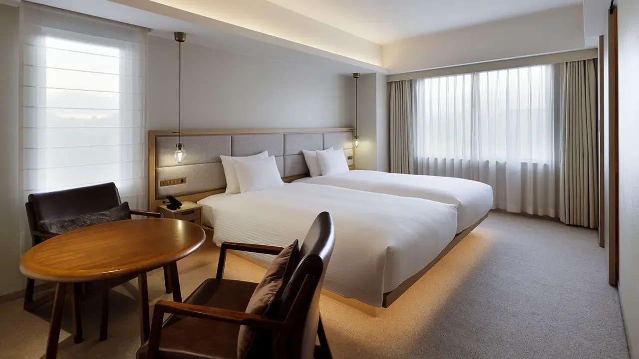 Habitación deluxe con dos camas individuales