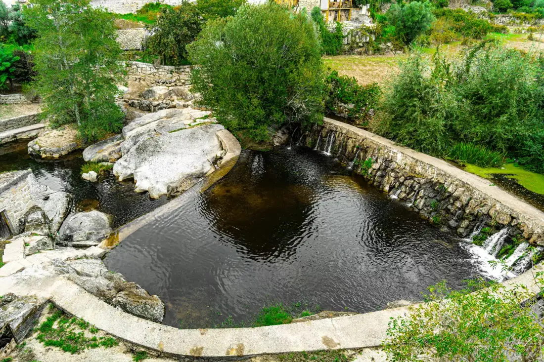 Countryside around Quinta da Barroca do Cabo in Ázere