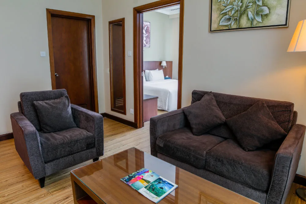Suite junior con cama king