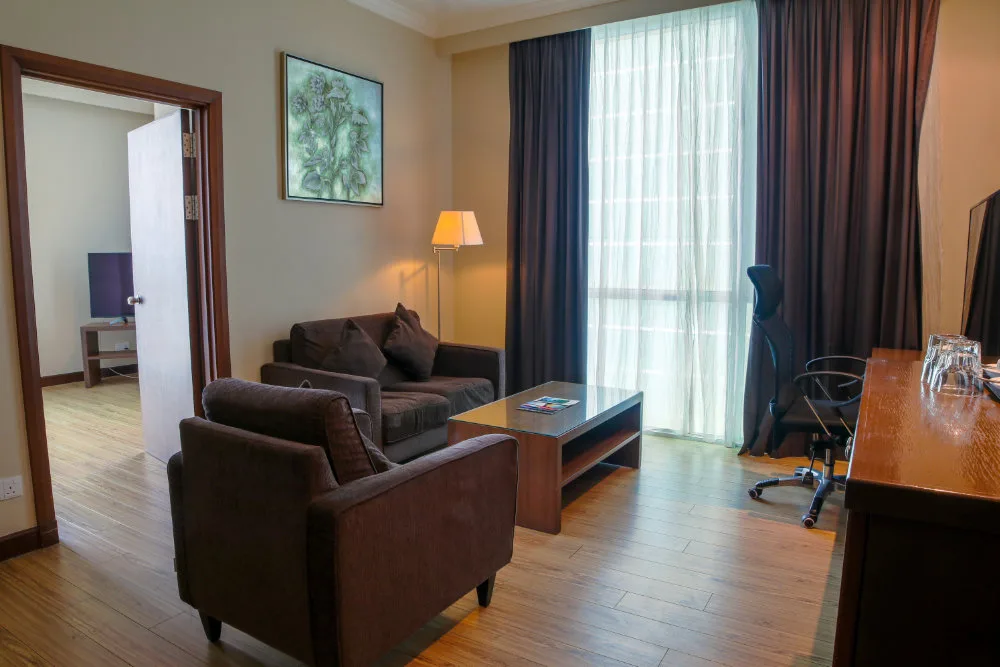 Suite junior con cama king
