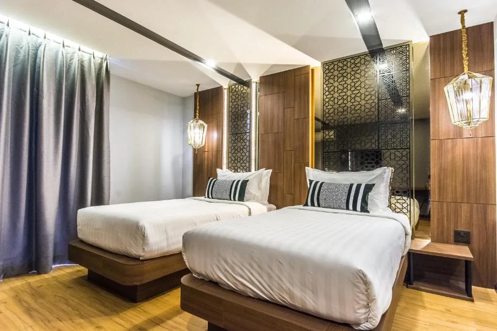 Habitación Deluxe con dos camas individuales
