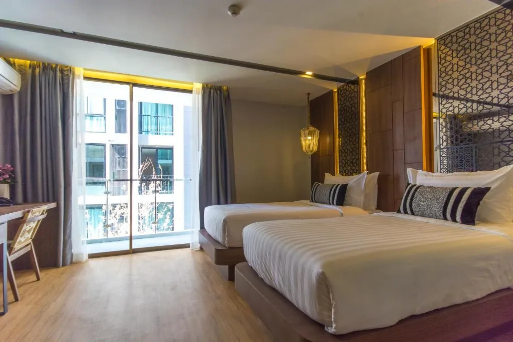 Habitación Premier con dos camas individuales