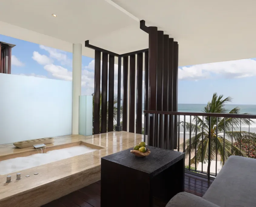 Interior de la suite Ocean