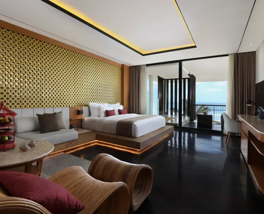 Interior de la suite Ocean