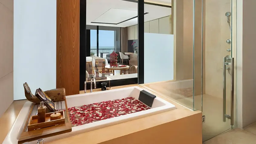 Bañera de la suite Ocean