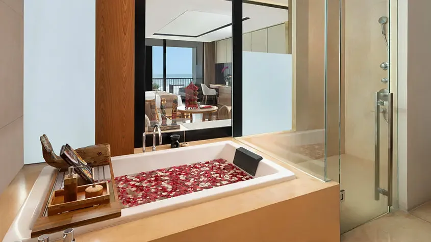 Bañera de la suite