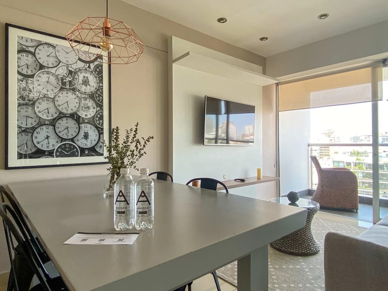 Top Cityview 1BR near Malecon in Miraflores