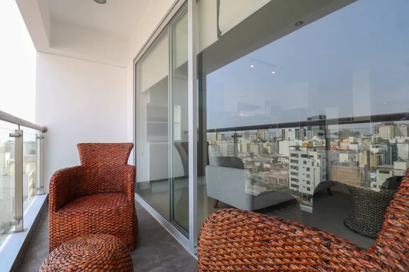 Top Cityview 1BR near Malecon in Miraflores