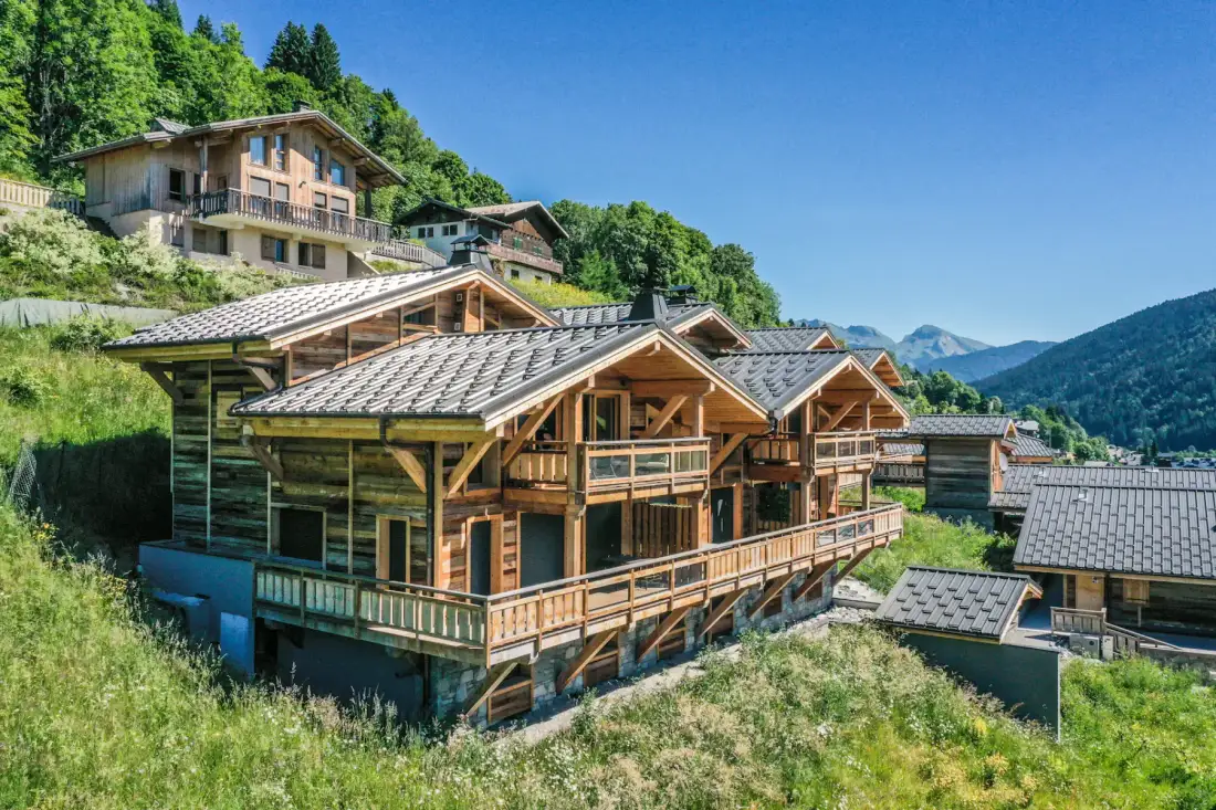 Outdoor duplex apartment Tahoe Les Gets