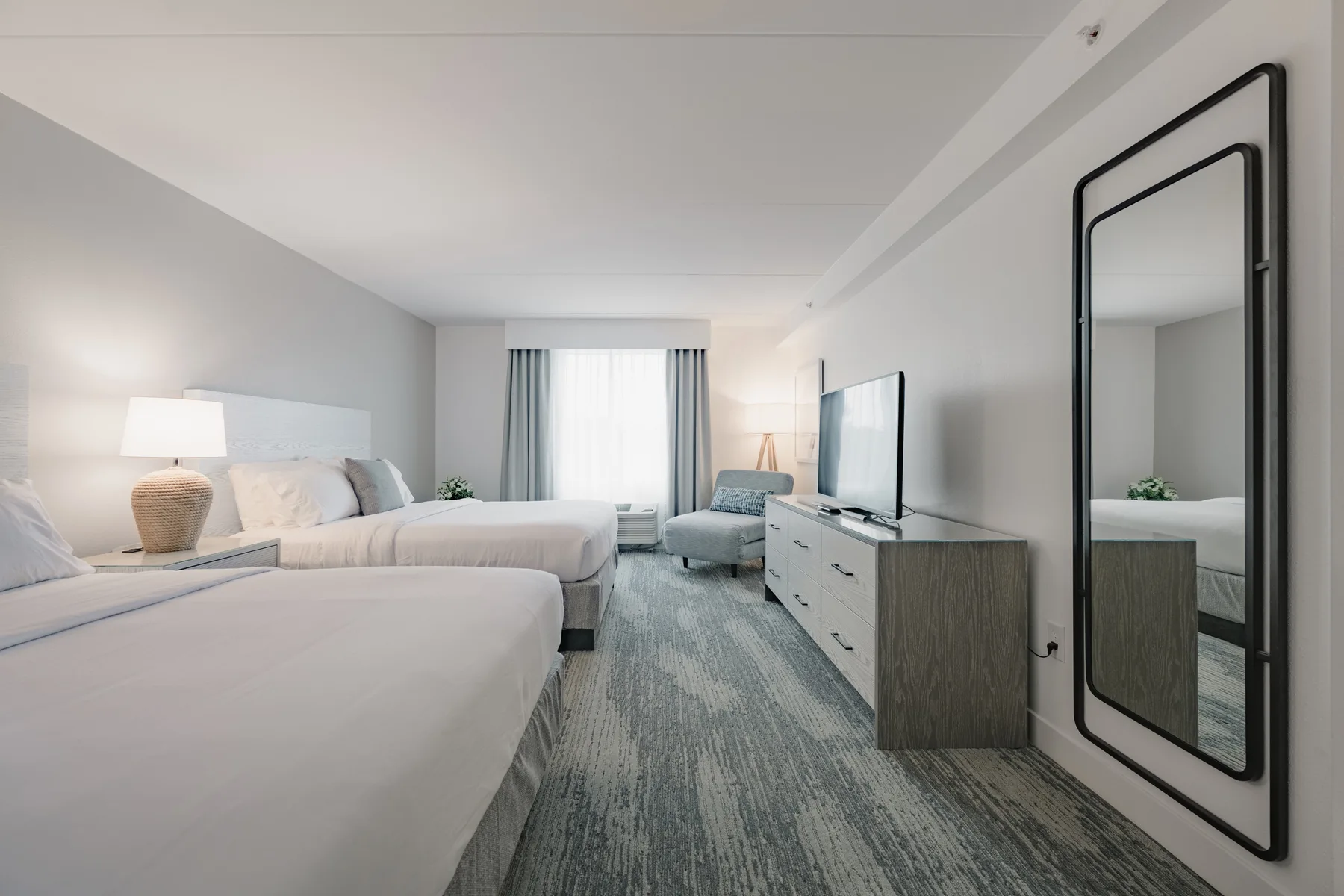Habitación con dos camas queen