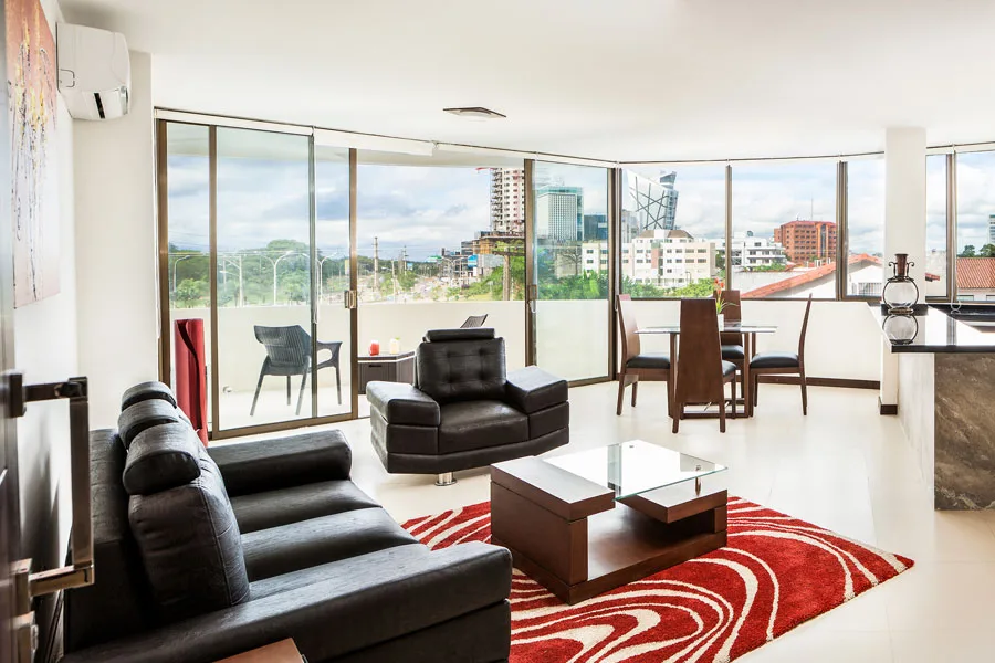 Interior de la suite