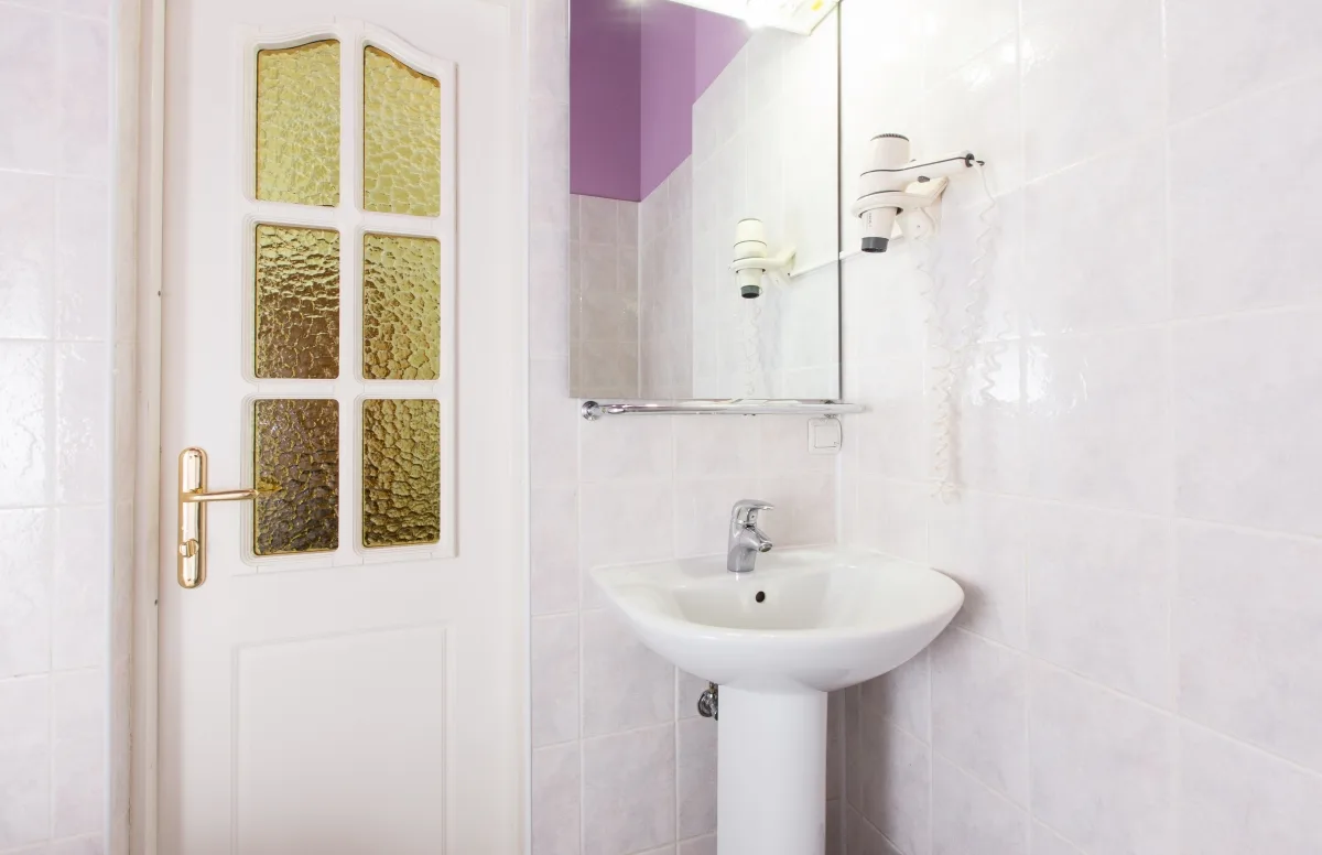 Baño de la habitación doble superior