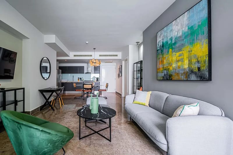 Luxury 1BR in Marbella w/ Balcony & View