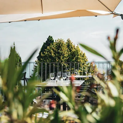 Terraza del hotel