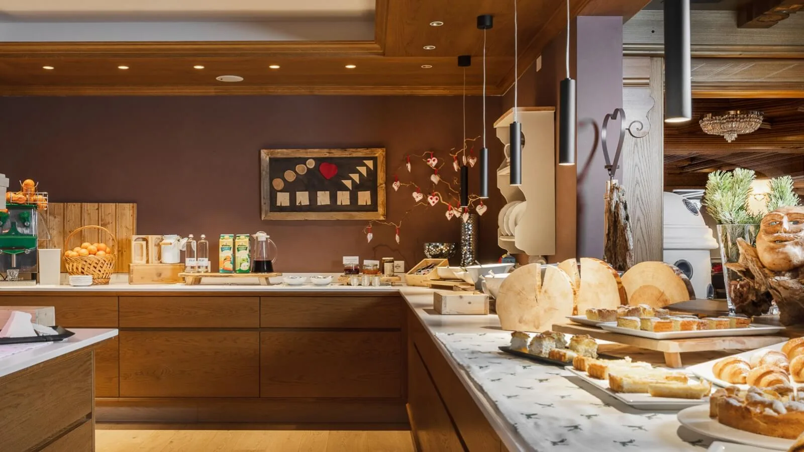 Breakfast table