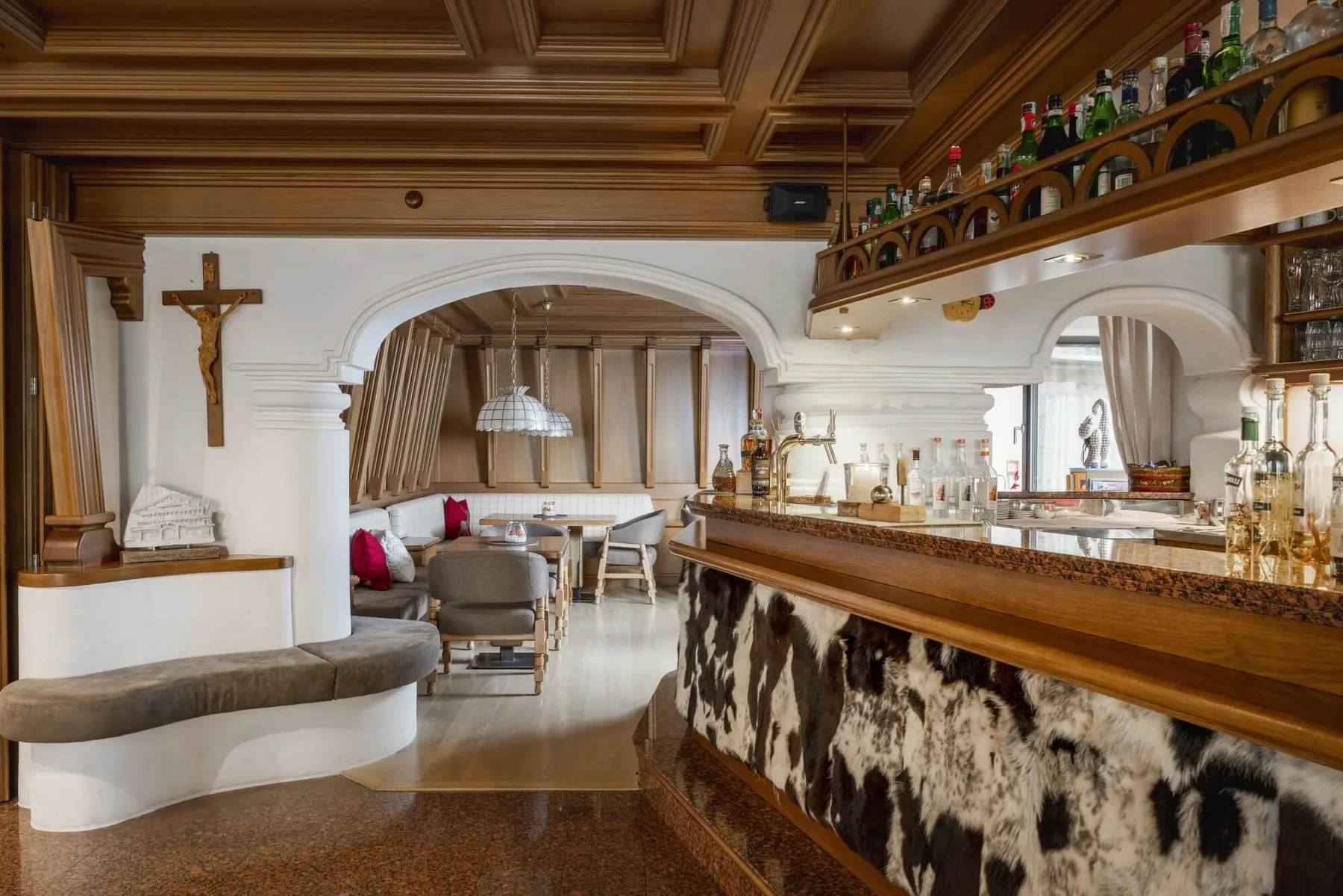 Hotel bar lounge