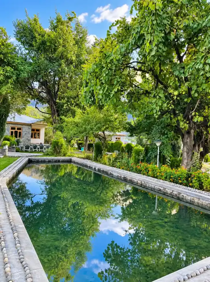 Estanque del hotel