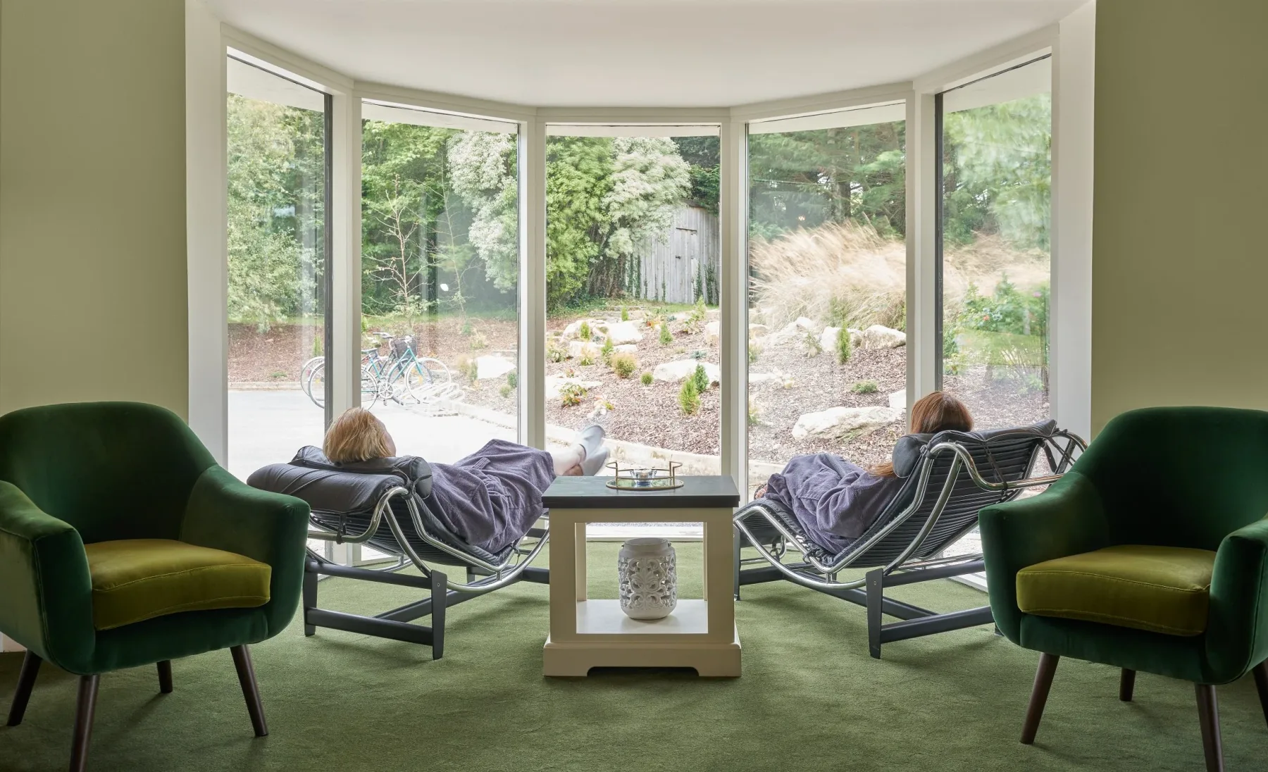 Sala de descanso del spa