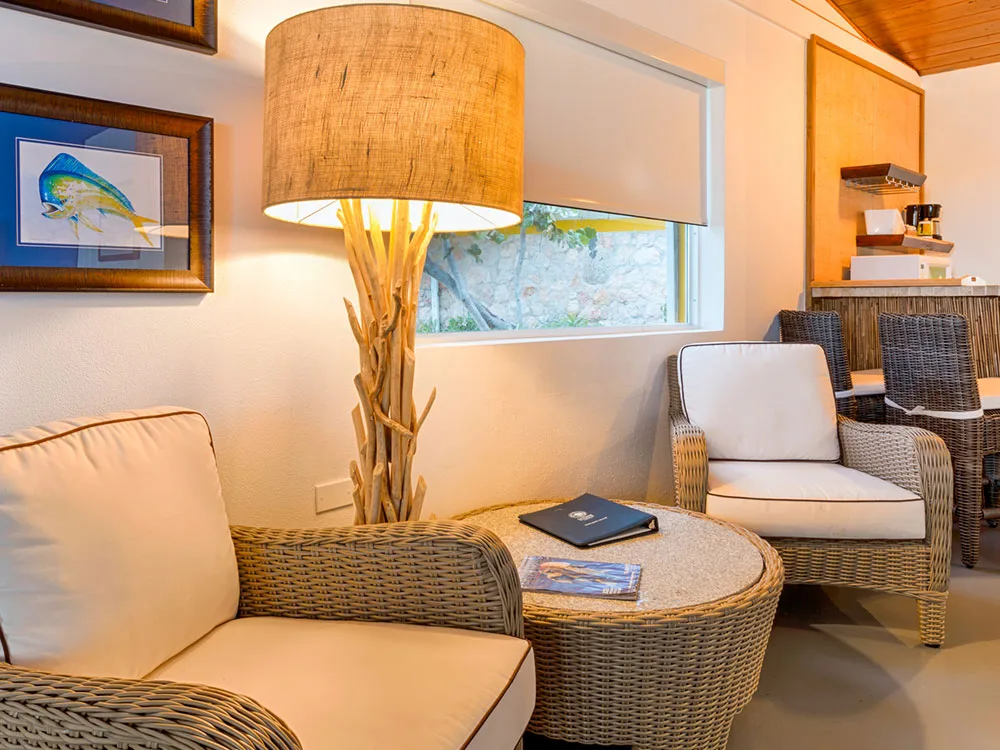 Cottage room interior