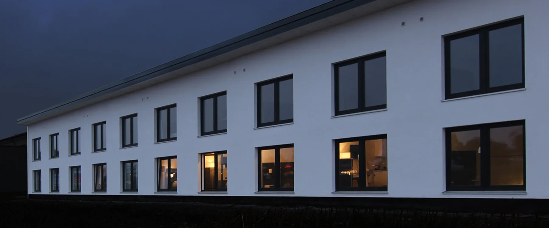 Exterior del hotel.