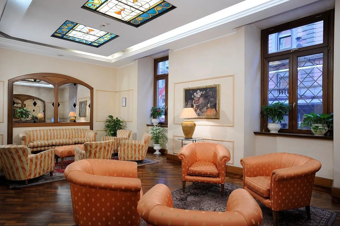 Vestíbulo del Hotel Torino