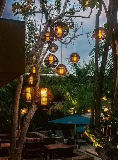 Maquil patio