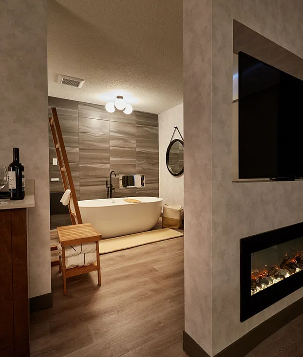 Suite con cama king y jacuzzi