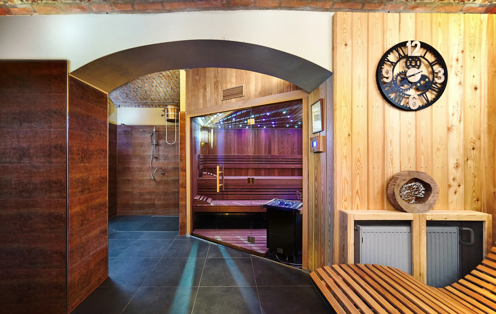 Sauna del hotel