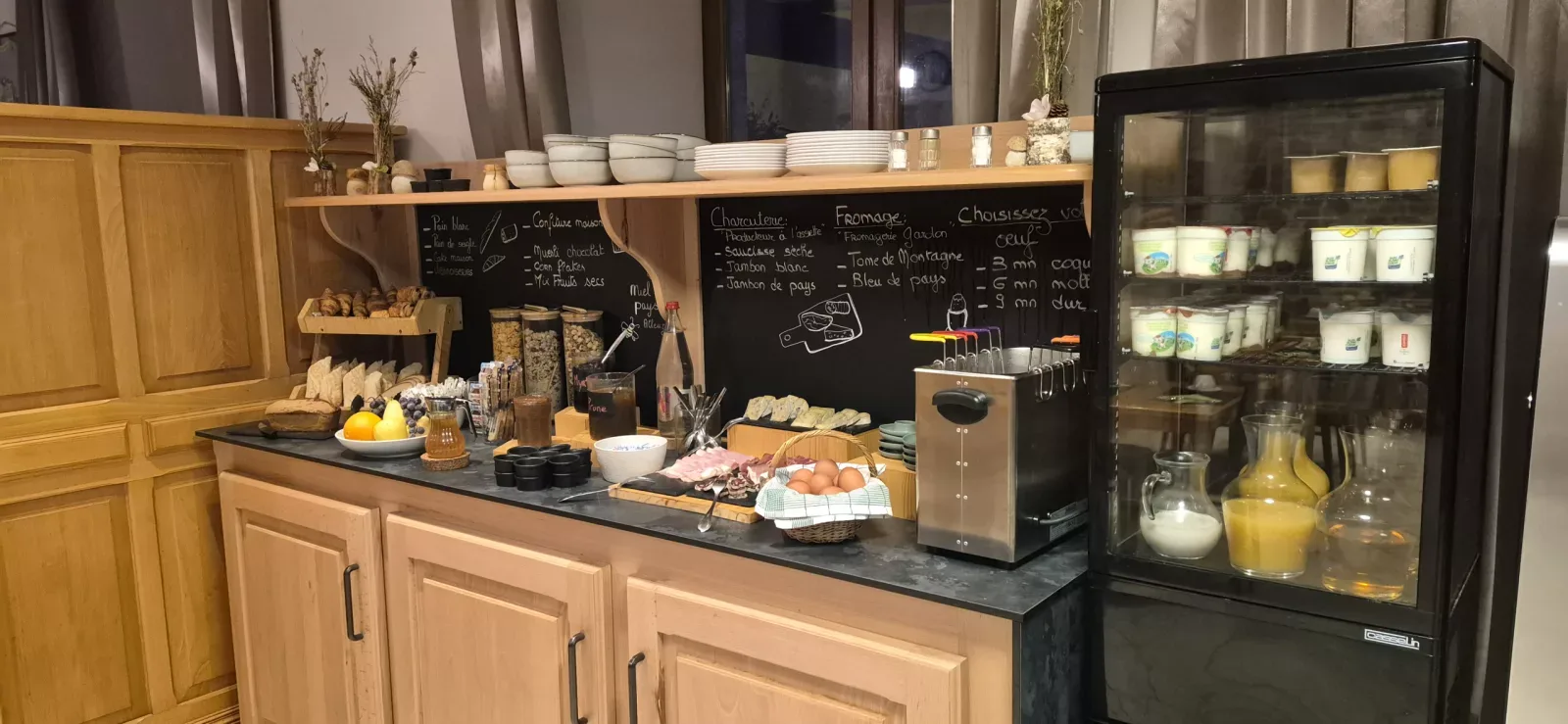 Bufé de desayuno
