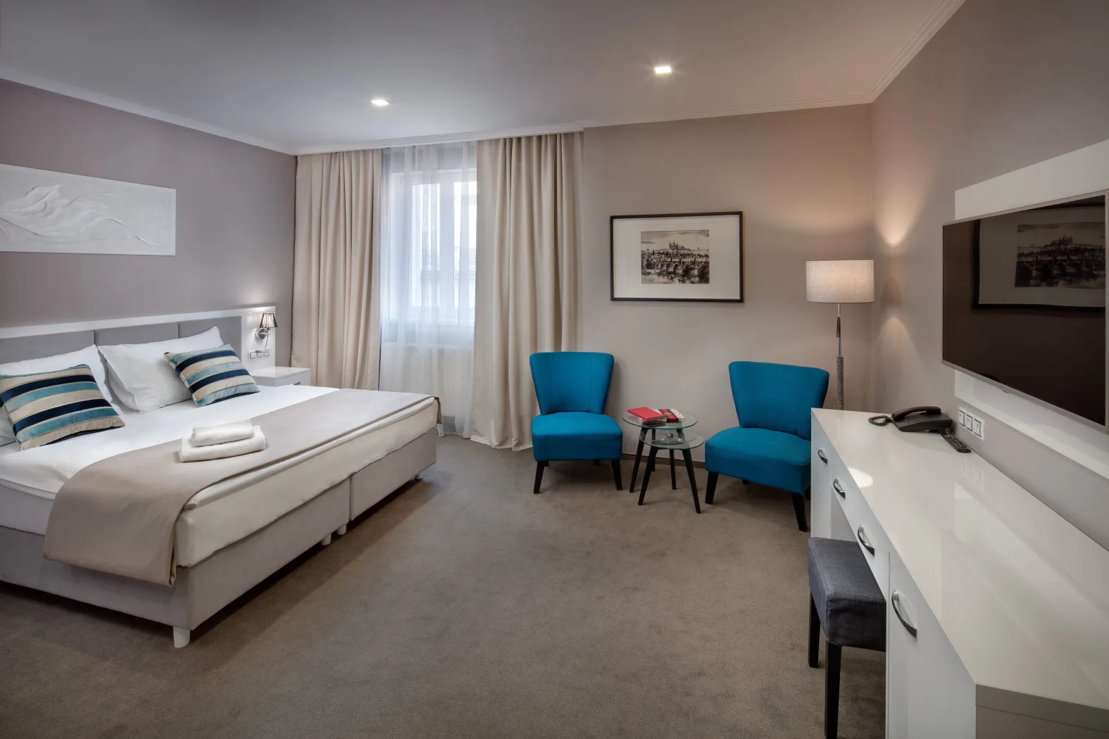 Hotel Florenc guest room