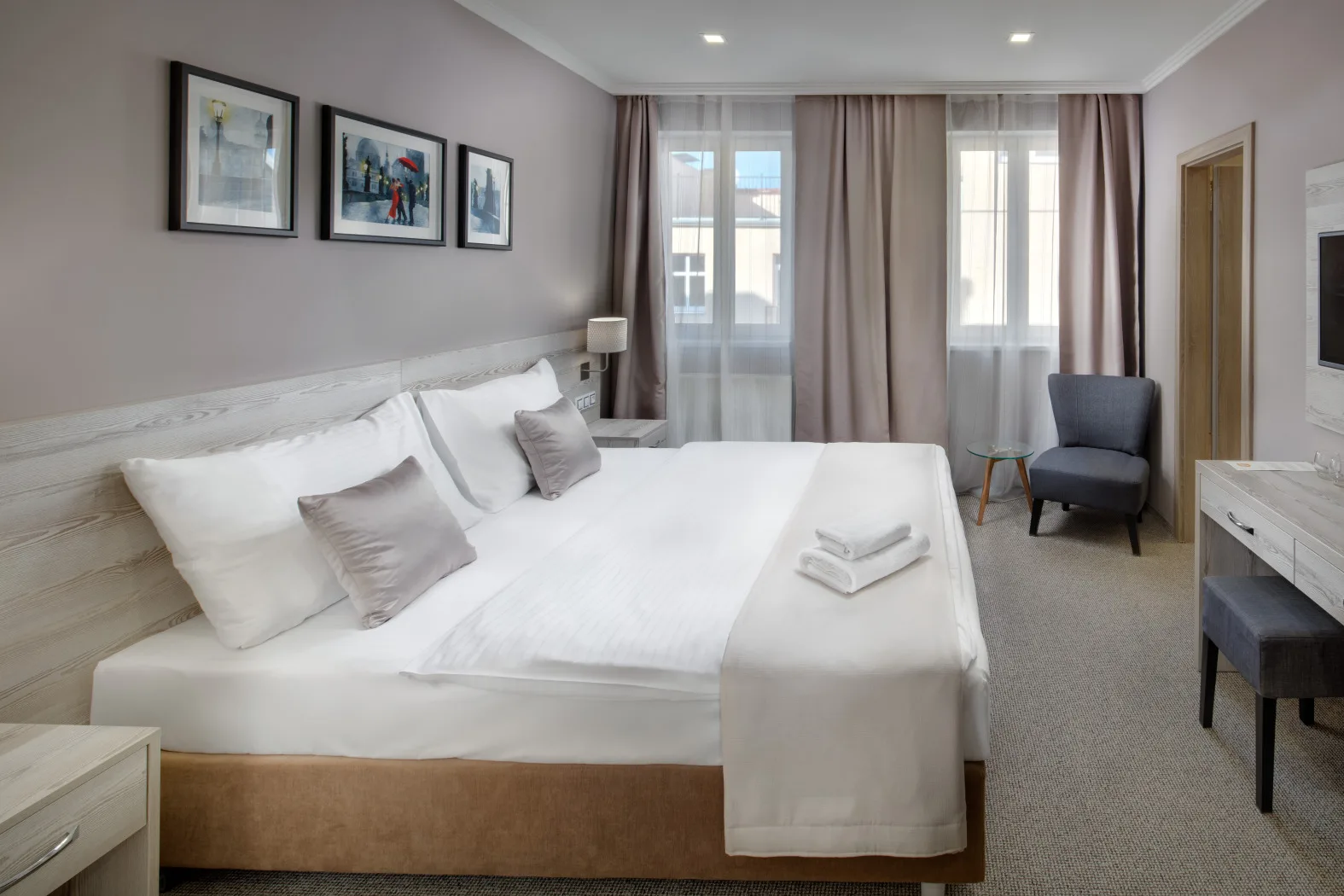 Habitación del Hotel Florenc
