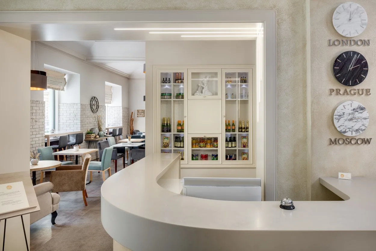 Interior del Hotel Florenc