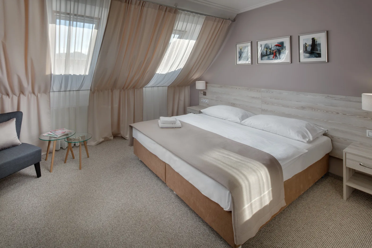 Habitación del Hotel Florenc