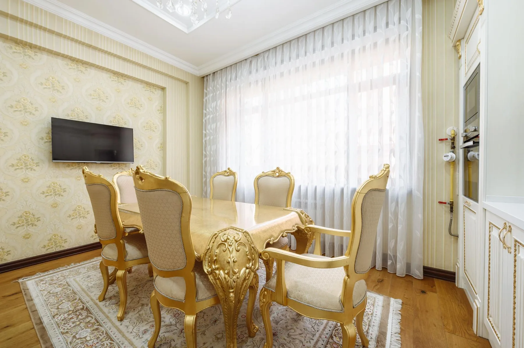Interior de apartamento de dos dormitorios
