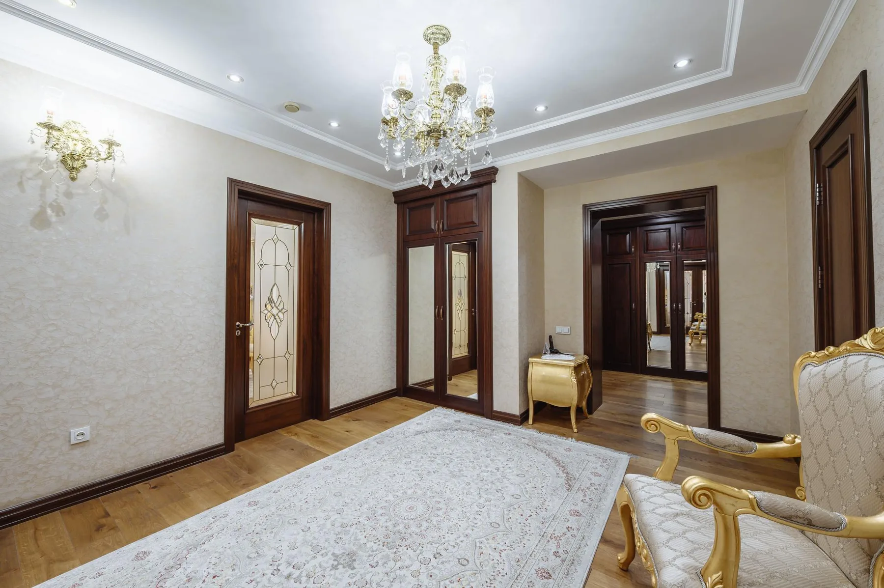 Interior de apartamento de dos dormitorios