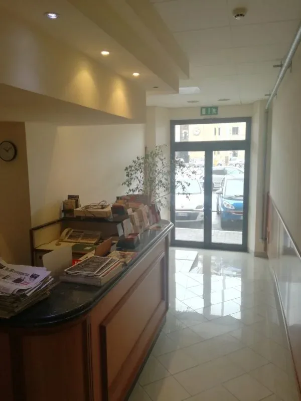 Zona posterior de la recepción