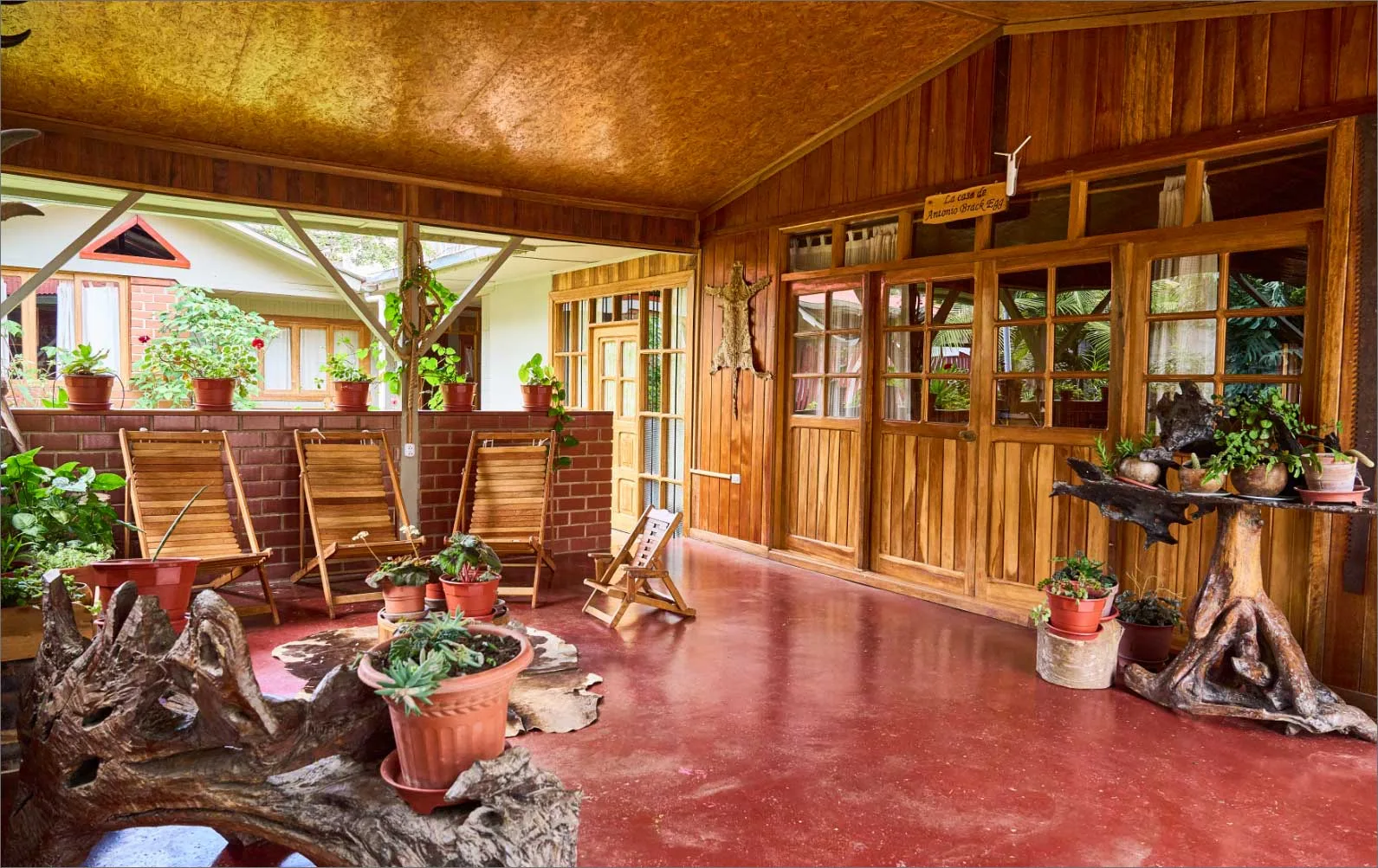 Sala de estar para huéspedes