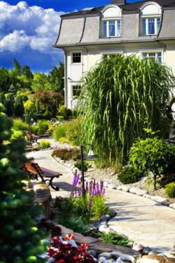 Hotel garden