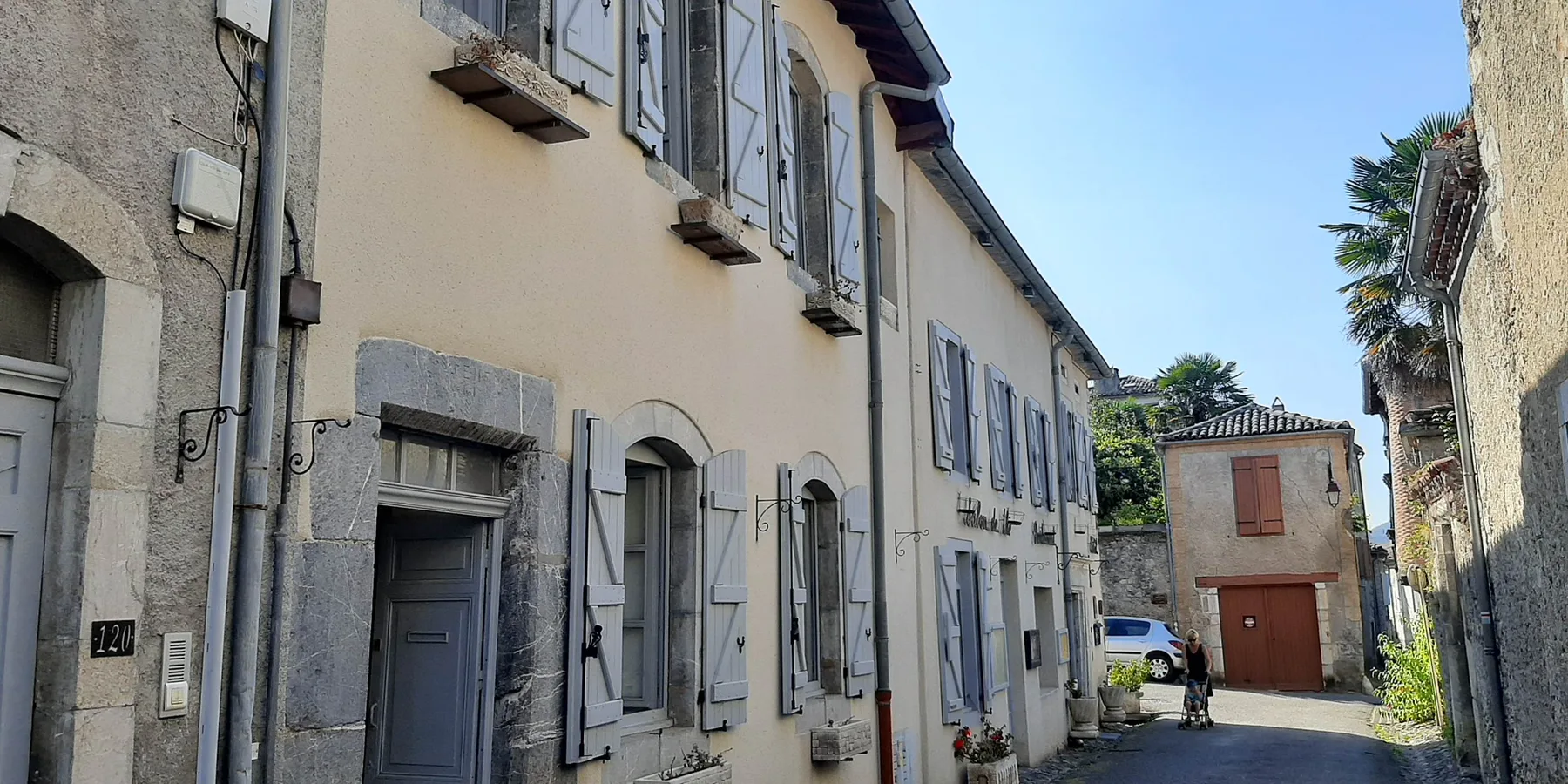 Facade of Hotel Candide