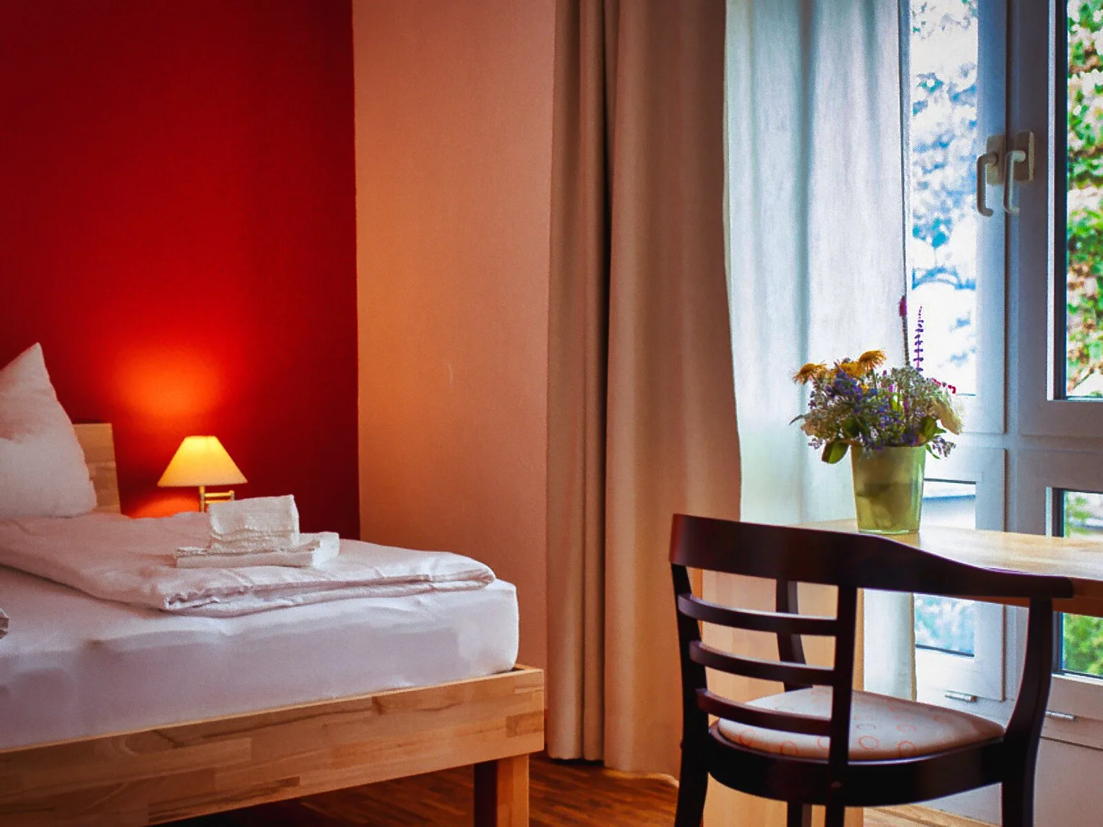 Dormitorio de invitados en Sanssouci Palatina